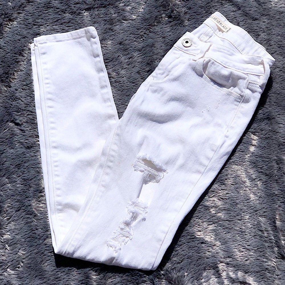 👖White Ripped Jeans👖